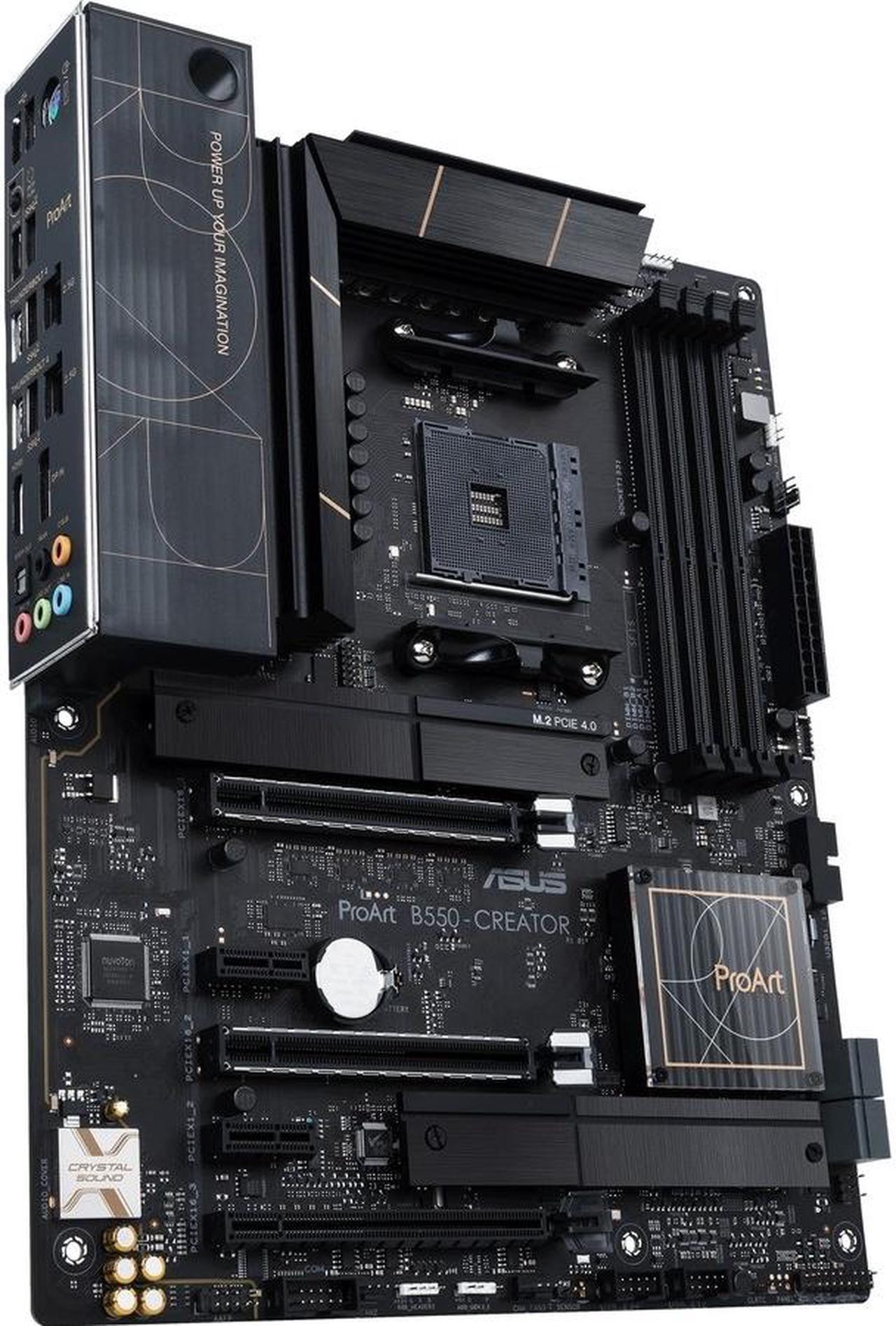 Alt view image 6 of 7 - ASUS ProArt B550-CREATOR AM4 AMD B550 USB 3.0 HDMI ATX AMD Motherboard