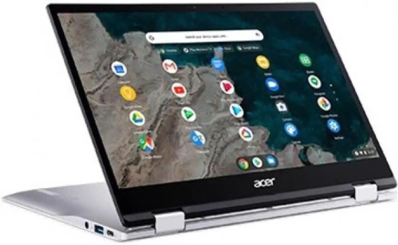Alt view image 4 of 19 - Acer Chromebook Spin 513 R841LT R841LT-S6DJ 13.3" Touchscreen 2 in 1 Chromebook - Full HD - 1920 x 1080 - ARM Kryo 468 Octa-core (8 Core) 2.40 GHz - 8 GB RAM - 128 GB Flash Memory - Qualcomm SC71