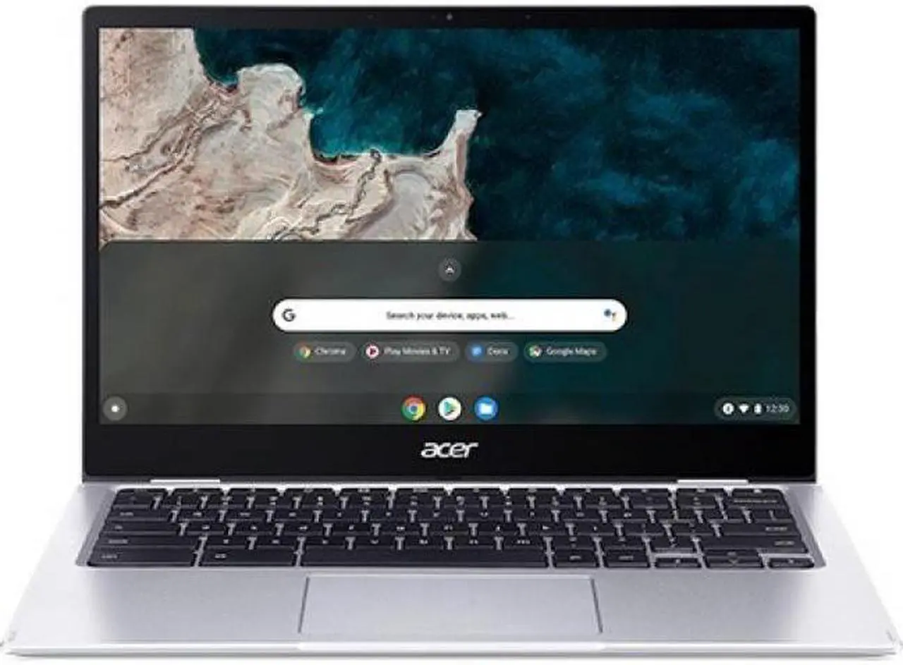 Alt view image 6 of 19 - Acer Chromebook Spin 513 R841LT R841LT-S6DJ 13.3" Touchscreen 2 in 1 Chromebook - Full HD - 1920 x 1080 - ARM Kryo 468 Octa-core (8 Core) 2.40 GHz - 8 GB RAM - 128 GB Flash Memory - Qualcomm SC71