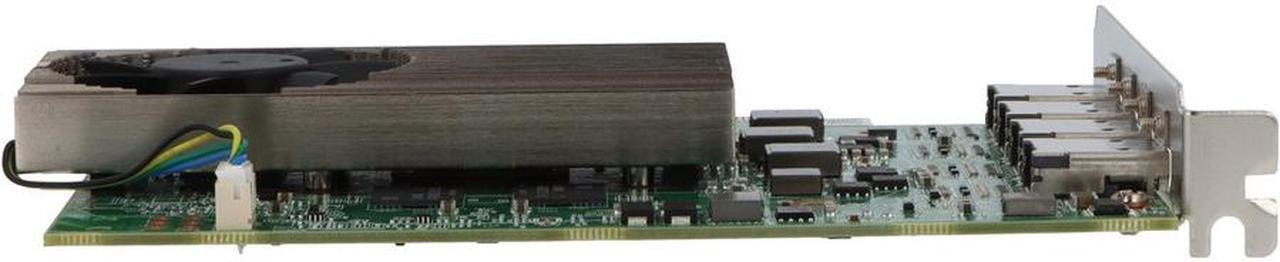 Alt view image 6 of 8 - VisionTek AMD Radeon RX 550 4GB GDDR5 4xHDMI Graphics Card 901459