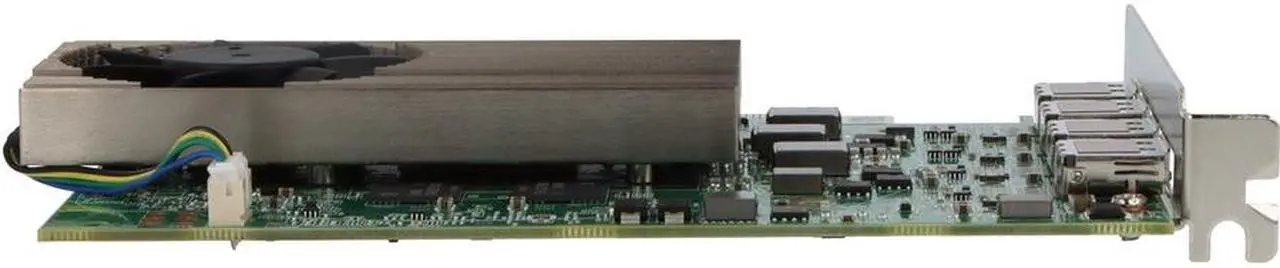 Alt view image 5 of 20 - VisionTek AMD Radeon RX 550 4GB GDDR5 4xDisplayPort Graphics Card 901458
