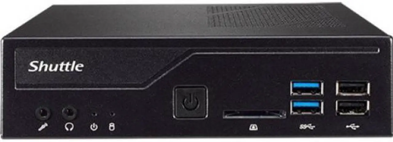 Alt view image 5 of 20 - Shuttle XPC slim DH410 Barebone System Slim PC - Socket LGA-1200 - 1 x Processor Support - Intel H410 Chip - 64 GB DDR4 SDRAM DDR4-2933/PC4-23466 Maximum RAM Support - 2 Total Memory Slots - Serial AT