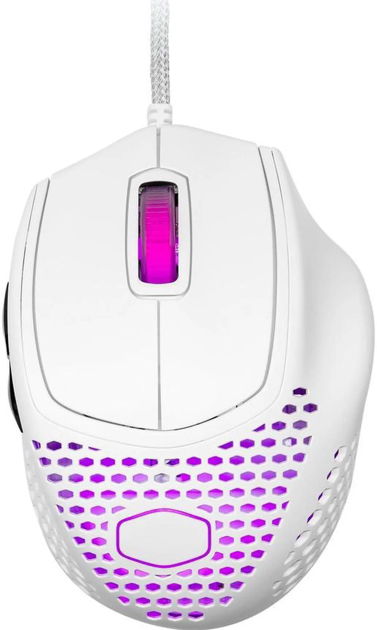 Alt view image 12 of 16 - Cooler Master MM720 Matte White Mouse RGB