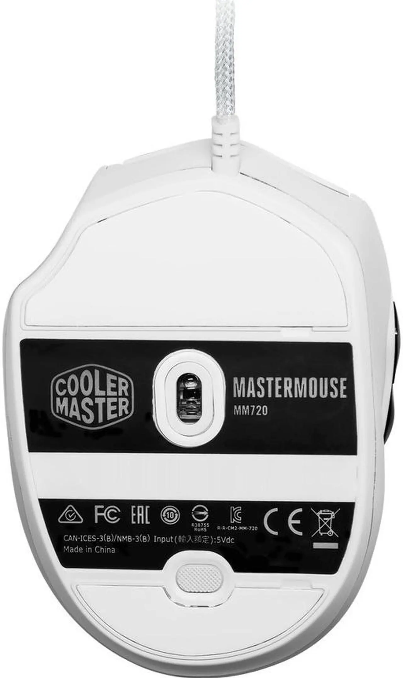Alt view image 14 of 16 - Cooler Master MM720 Matte White Mouse RGB