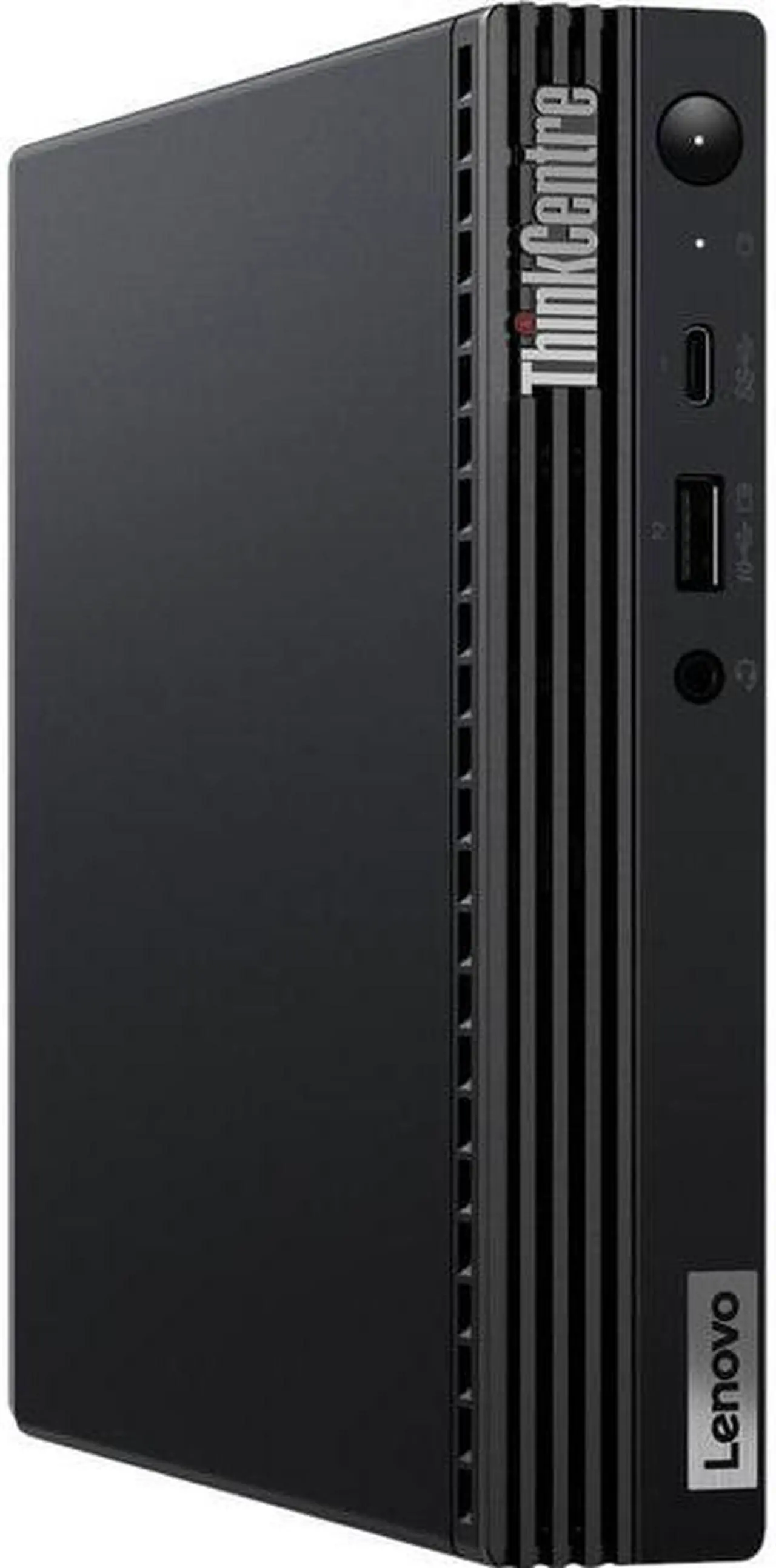 Main image of Lenovo ThinkCentre M70q Gen 2 11MY000TUS Desktop Computer - Intel Core i3 10th Gen I3-10105T Quad-core (4 Core) 3 GHz - 8 GB RAM DDR4 SDRAM - 128 GB M.2 PCI Express NVMe SSD - Tiny - Black - Intel B56
