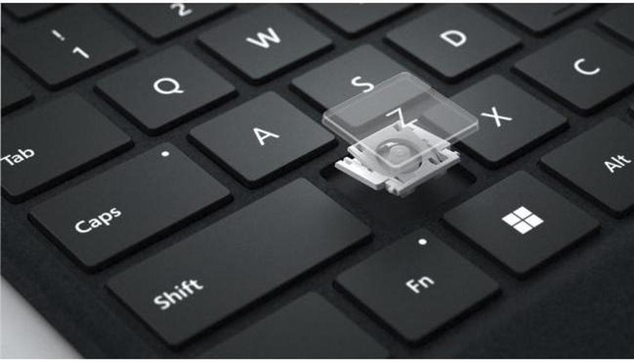 Alt view image 6 of 13 - Microsoft 8XA-00001 Surface Pro Signature Keyboard Black