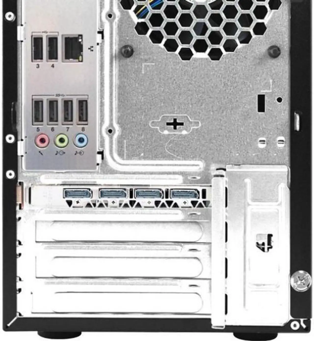 Alt view image 7 of 16 - Lenovo ThinkStation P520c 30BX Tower Computer W-2225 vPro 16GB 512GB SSD W10P