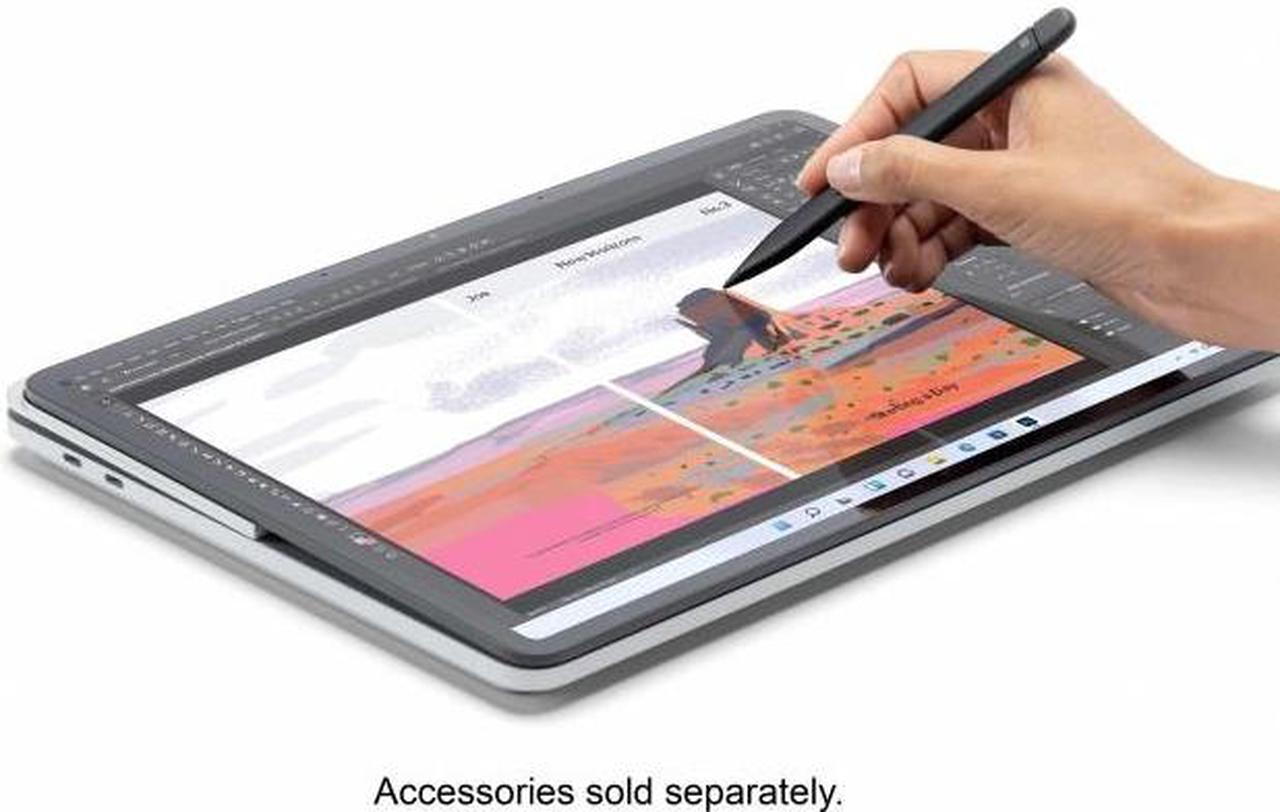 Alt view image 7 of 7 - Microsoft Surface Laptop Studio Intel Core i7-11370H 16GB Memory 512 GB SSD GeForce RTX 3050 Ti Laptop GPU 14.4" 10-point multi-touch 2400 x 1600 Convertible 2-in-1 Laptop Windows 11 Home A1Y-00001