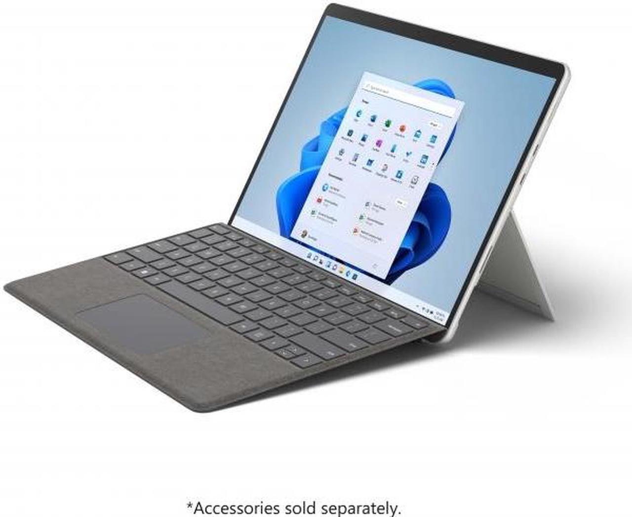 Alt view image 6 of 10 - Microsoft Surface Pro 8 Intel Core i7-1185G7 32GB Memory 1 TB SSD Intel Iris Xe Graphics 13.0" 10 point multi-touch 2880 x 1920 Detachable 2-in-1 Laptop Windows 11 Home EFH-00001