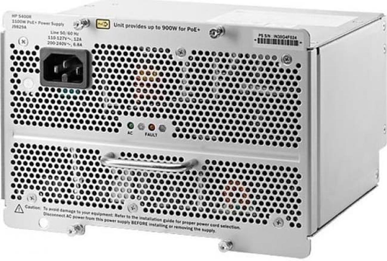Alt view image 7 of 7 - HP Aruba 5400R 1100W PoE+ zl2 Power Supply