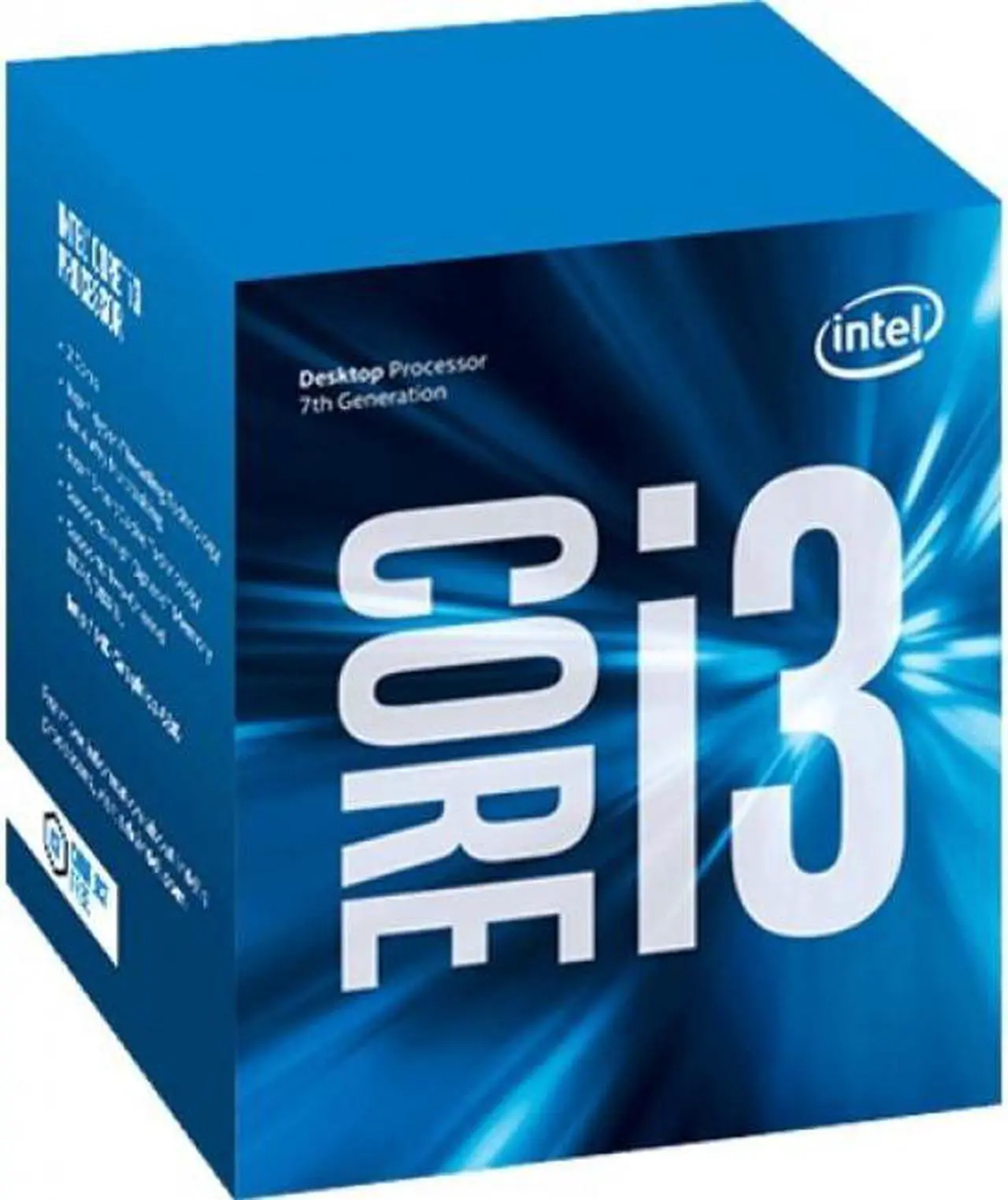 Alt view image 4 of 9 - Intel Core i3-7100 Kaby Lake Processor 3.9GHz 8.0GT/s 3MB LGA 1151 CPU,
