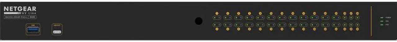Alt view image 4 of 9 - Netgear M4250-26G4F-PoE++ AV Line Managed Switch GSM4230UP100NAS