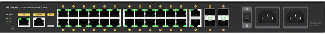 Alt view image 7 of 9 - Netgear M4250-26G4F-PoE++ AV Line Managed Switch GSM4230UP100NAS
