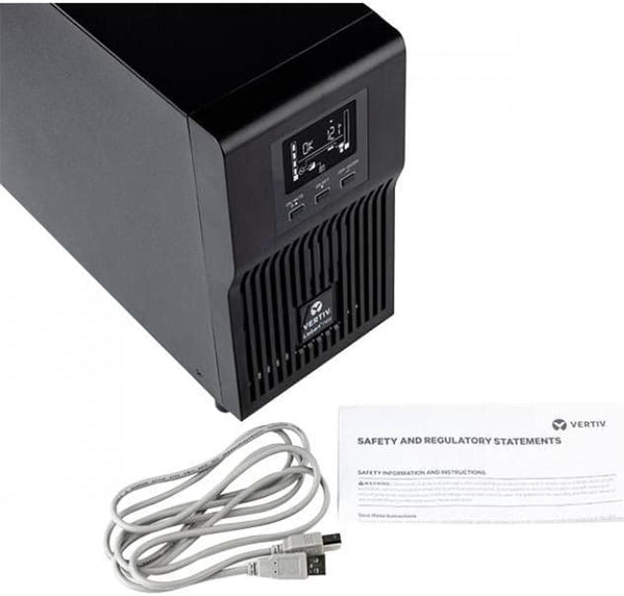 Alt view image 9 of 15 - Liebert PSI5 UPS - 1440 VA 1350W 120V Line Interactive AVR Mini Tower UPS, 0.9 Power Factor (PSI5-1500MT120)