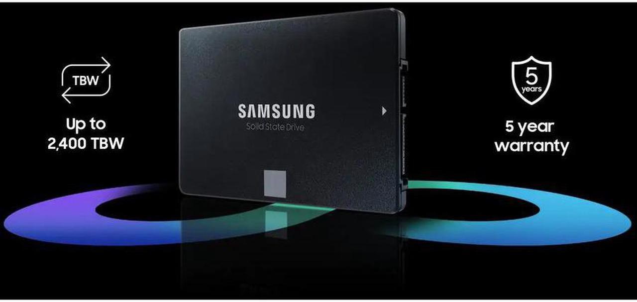 Alt view image 3 of 18 - Samsung 870 EVO 4 TB Solid State Drive - 2.5" Internal - SATA (SATA/600) - Desktop PC, Notebook, Motherboard, Server, Video Recorder Device Supported - 2400 TB TBW - 560 MB/s Maximum Read Transfe