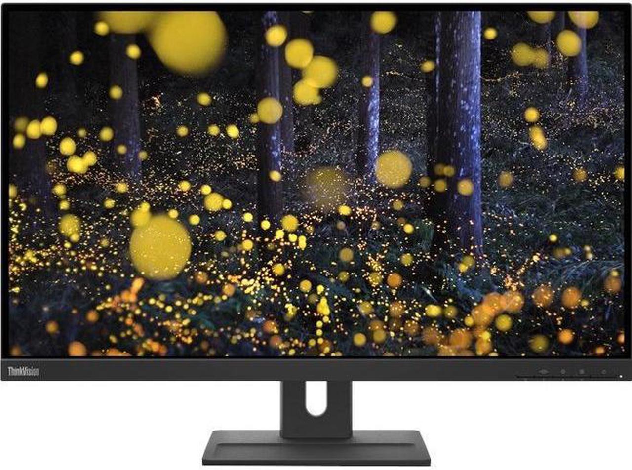 Lenovo ThinkVision E27q-20 27" WQHD 75Hz WLED LCD Monitor - 16:9 - Raven Black