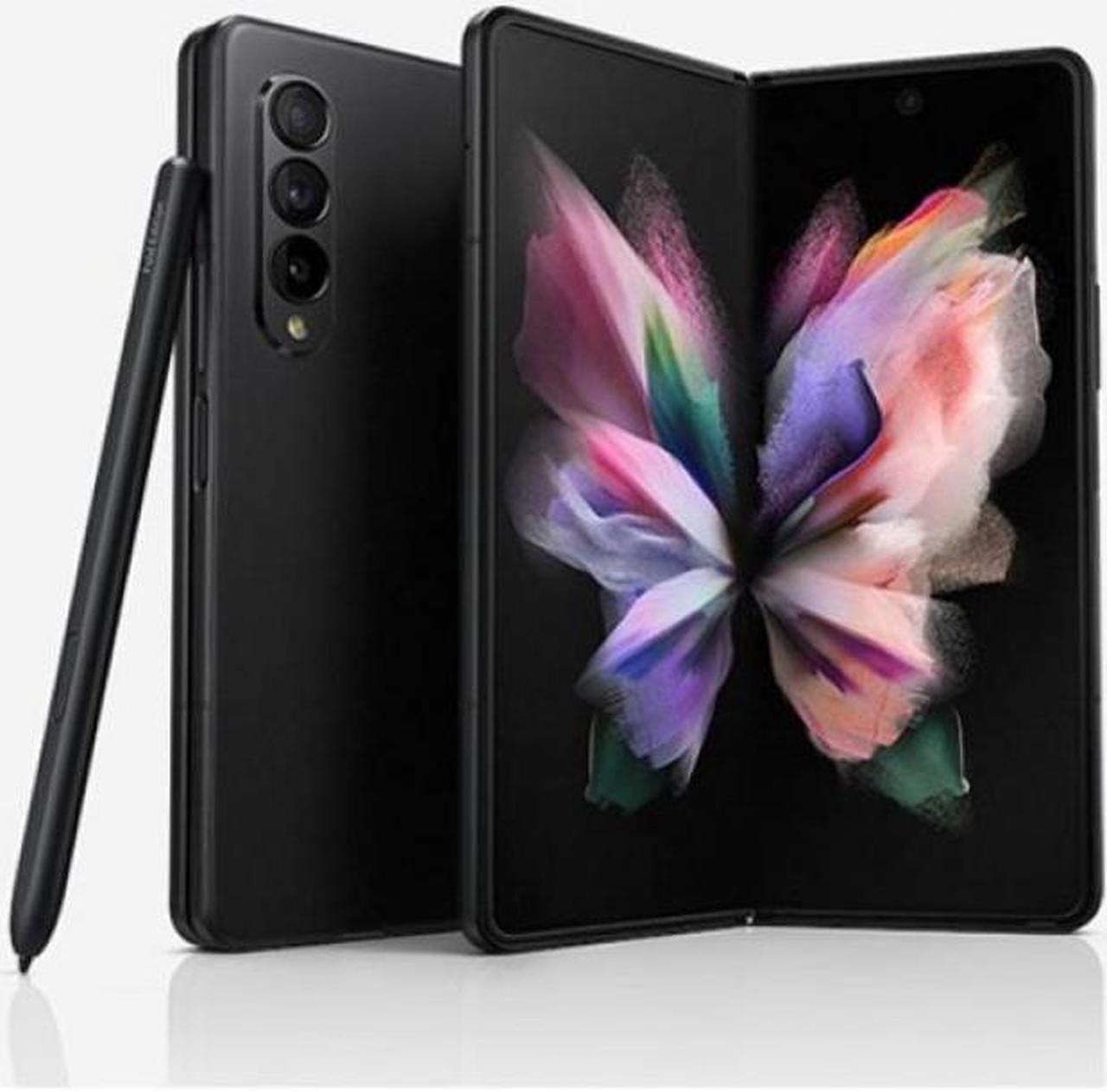 Alt view image 11 of 13 - SAMSUNG Galaxy Z Fold 3 5G Factory Unlocked Android Cell Phone US Version Smartphone Tablet 2-in-1 Foldable Dual Screen Under Display Camera 512GB Storage, Phantom Black