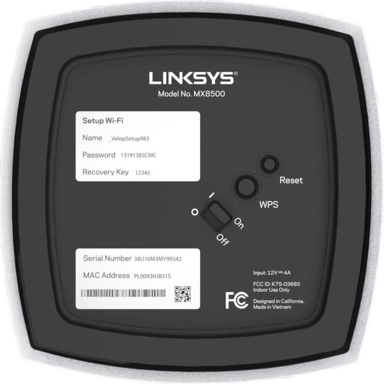 Alt view image 14 of 20 - Linksys Atlas Max 6E Wi-Fi 6 IEEE 802.11ax Ethernet Wireless Router 3Pack MX8503