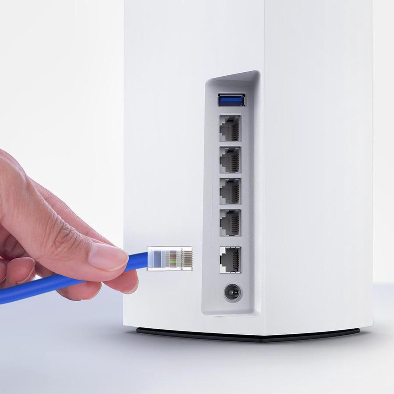 Alt view image 11 of 20 - Linksys Atlas Max 6E Wi-Fi 6 IEEE 802.11ax Ethernet Wireless Router 3Pack MX8503