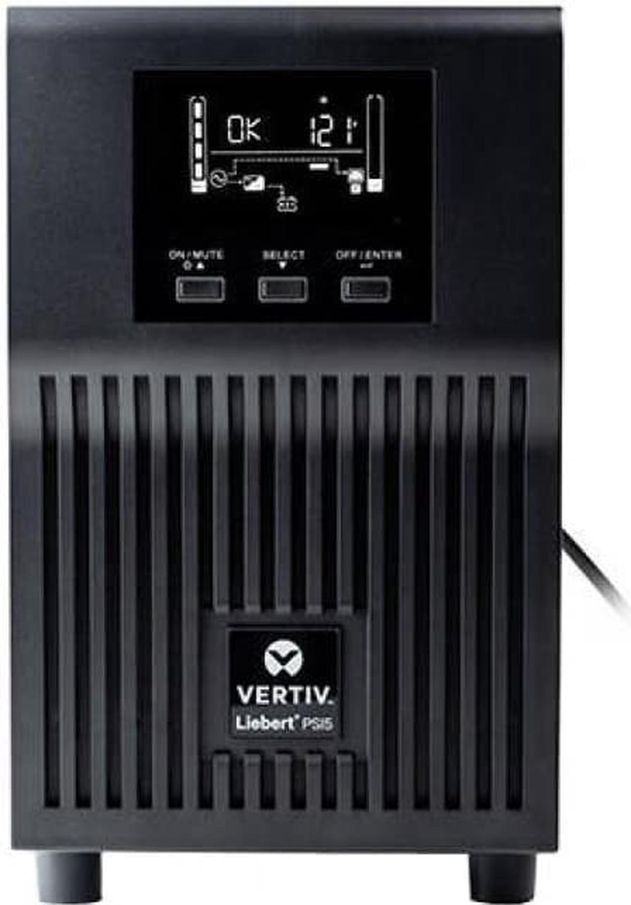 Alt view image 11 of 12 - Liebert PSI5 UPS - 1100 VA 990W 120V Line Interactive AVR Mini Tower UPS, 0.9 Power Factor (PSI5-1100MT120)