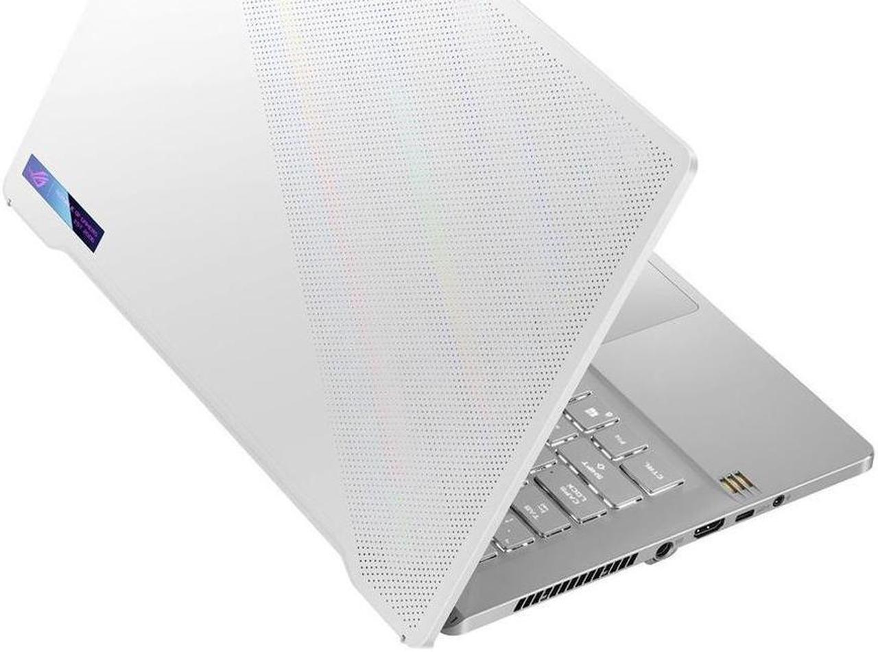 Alt view image 5 of 9 - Asus ROG Zephyrus G14 GA401 GA401QM-XS98Q-WH 14" Gaming Notebook - WQHD - 2560 x 1440 - AMD Ryzen 9 5900HS 3.10 GHz - 32 GB Total RAM - 1 TB SSD - Moonlight White