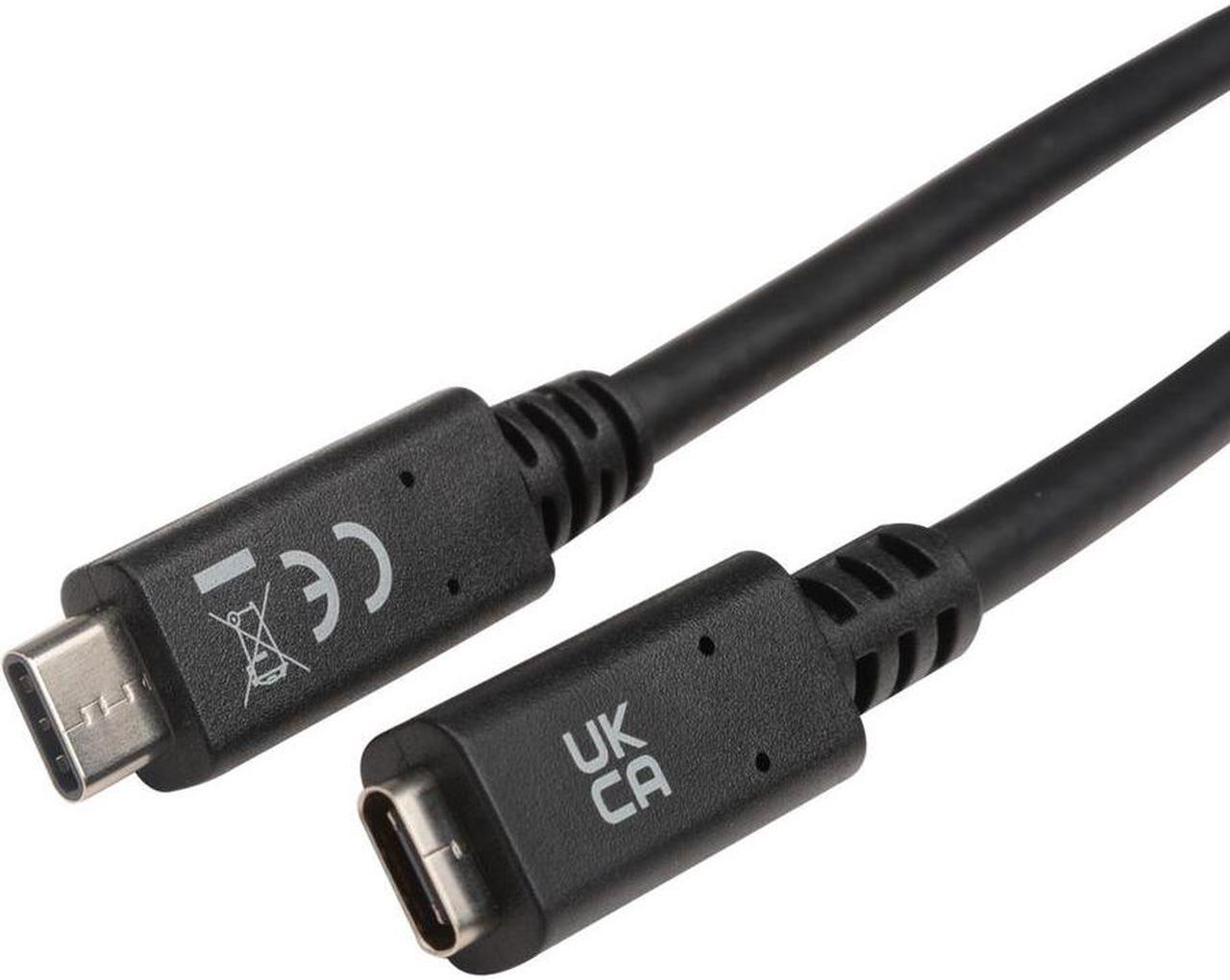 Alt view image 6 of 11 - V7 V7UC3EXT-2M USB-C Data Transfer Cable V7UC3EXT2M