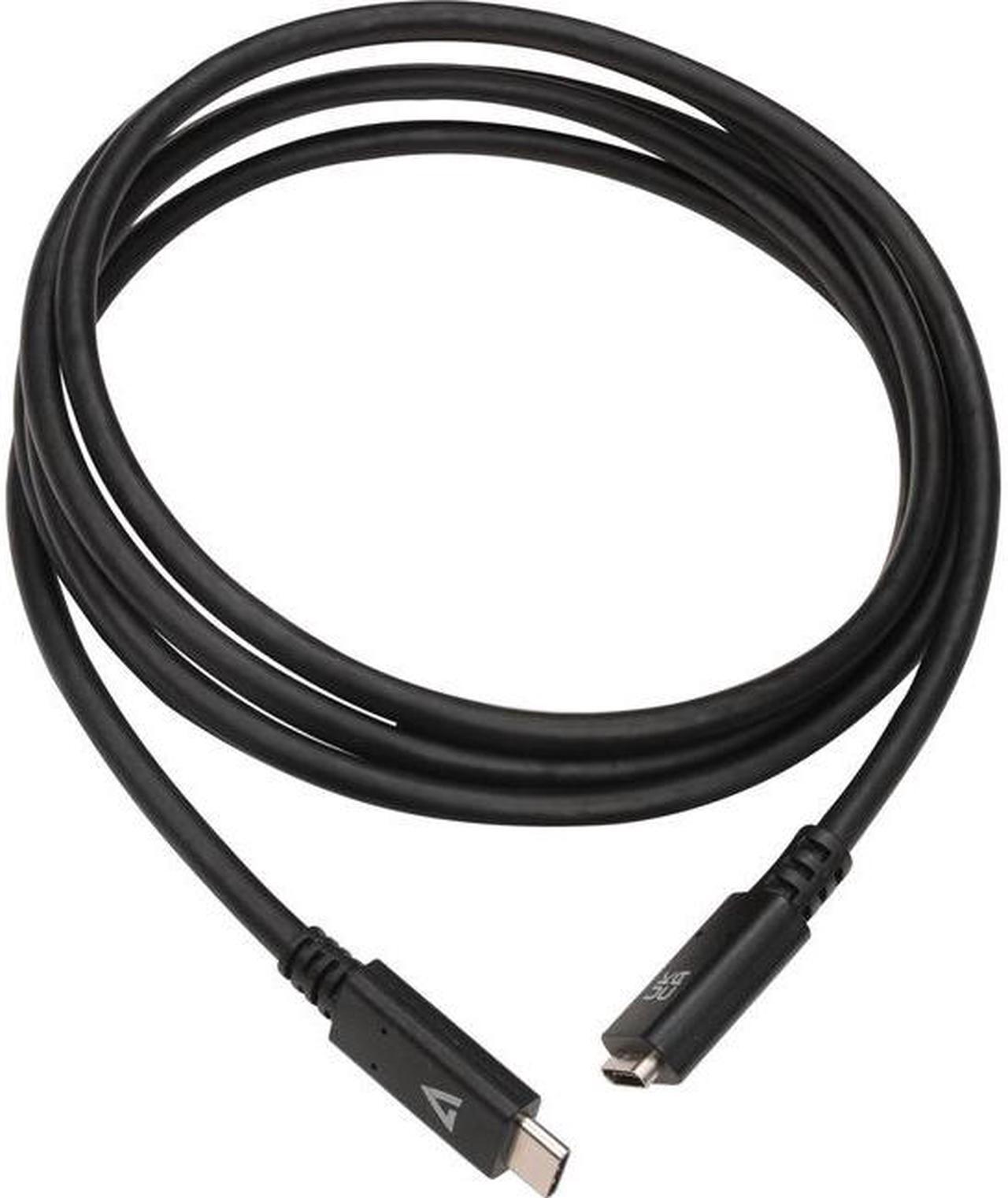 Alt view image 4 of 11 - V7 V7UC3EXT-2M USB-C Data Transfer Cable V7UC3EXT2M