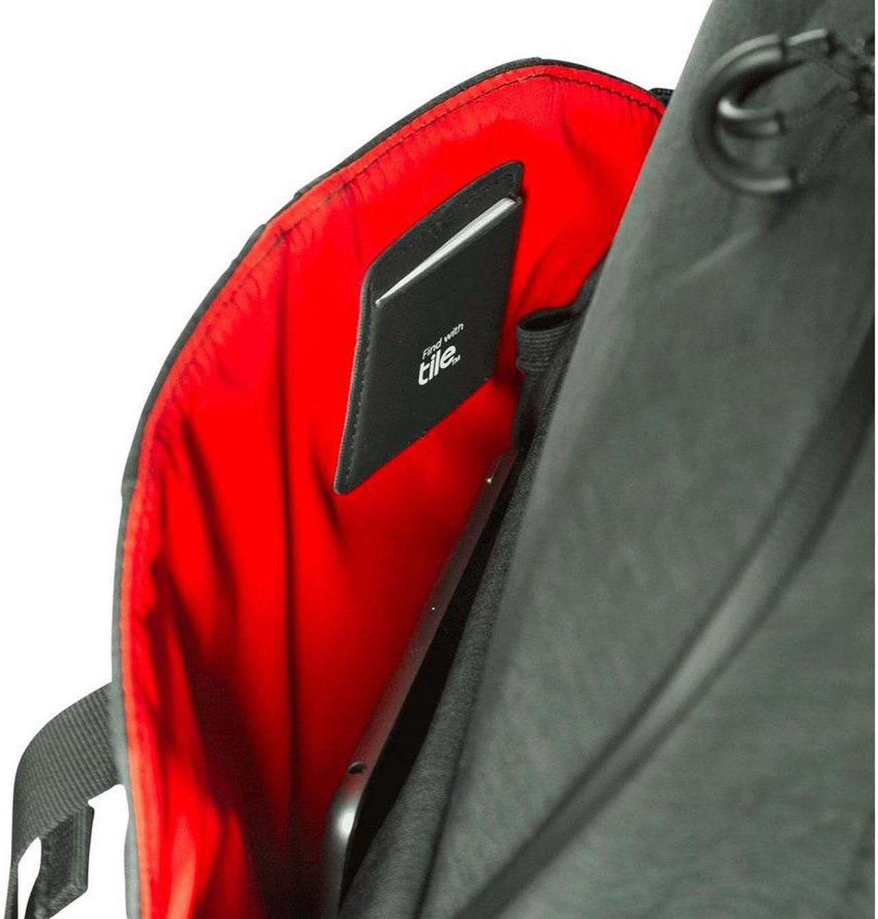 Alt view image 13 of 15 - Keysmart Urban 21 Commuter Backpack - Black