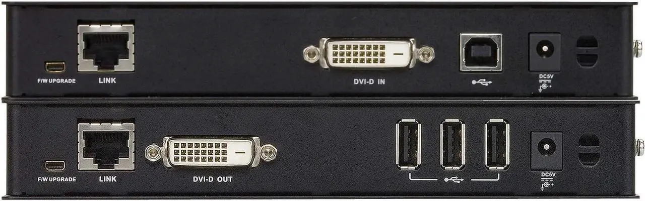 Alt view image 5 of 10 - ATEN CE610A DVI HDBaseT KVM Extender with ExtremeUSB