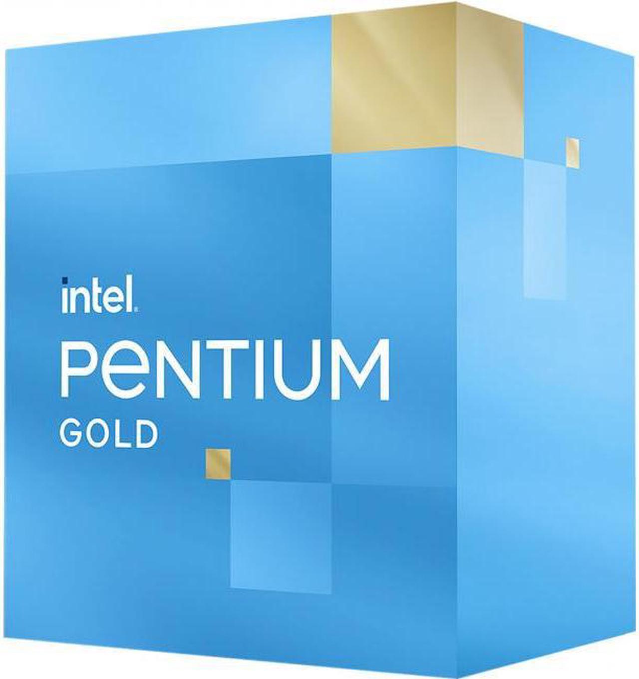 Intel Pentium G7400 - Pentium Gold Alder Lake Dual-Core 3.7 GHz LGA 1700 Processor 46W Intel UHD Graphics 710 Desktop Processor - BX80715G7400