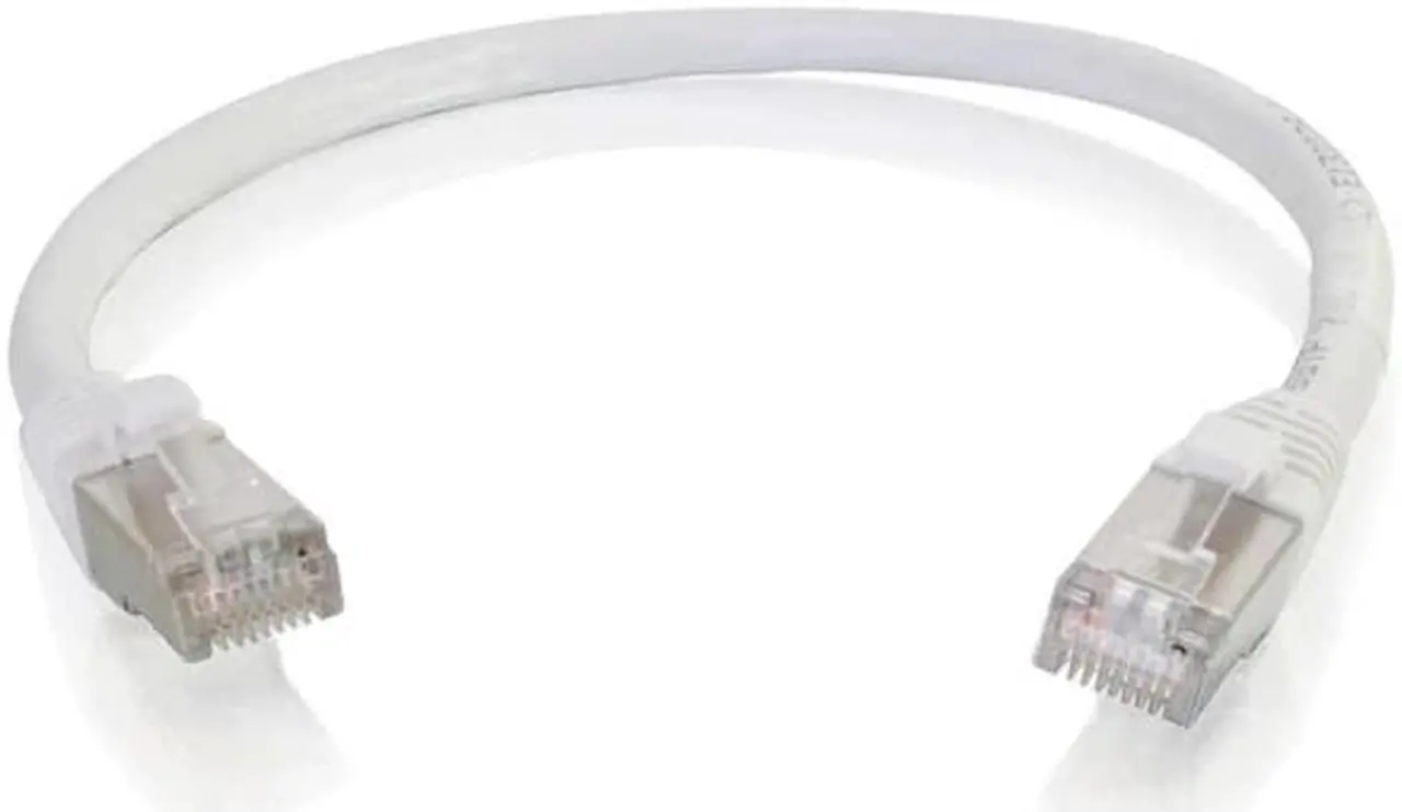 Alt view image 6 of 8 - Cables to Go C2G / Cables to Go 00987 Cat6 Snagless Shielded (STP) Network Patch Cable, White (6-Inch)