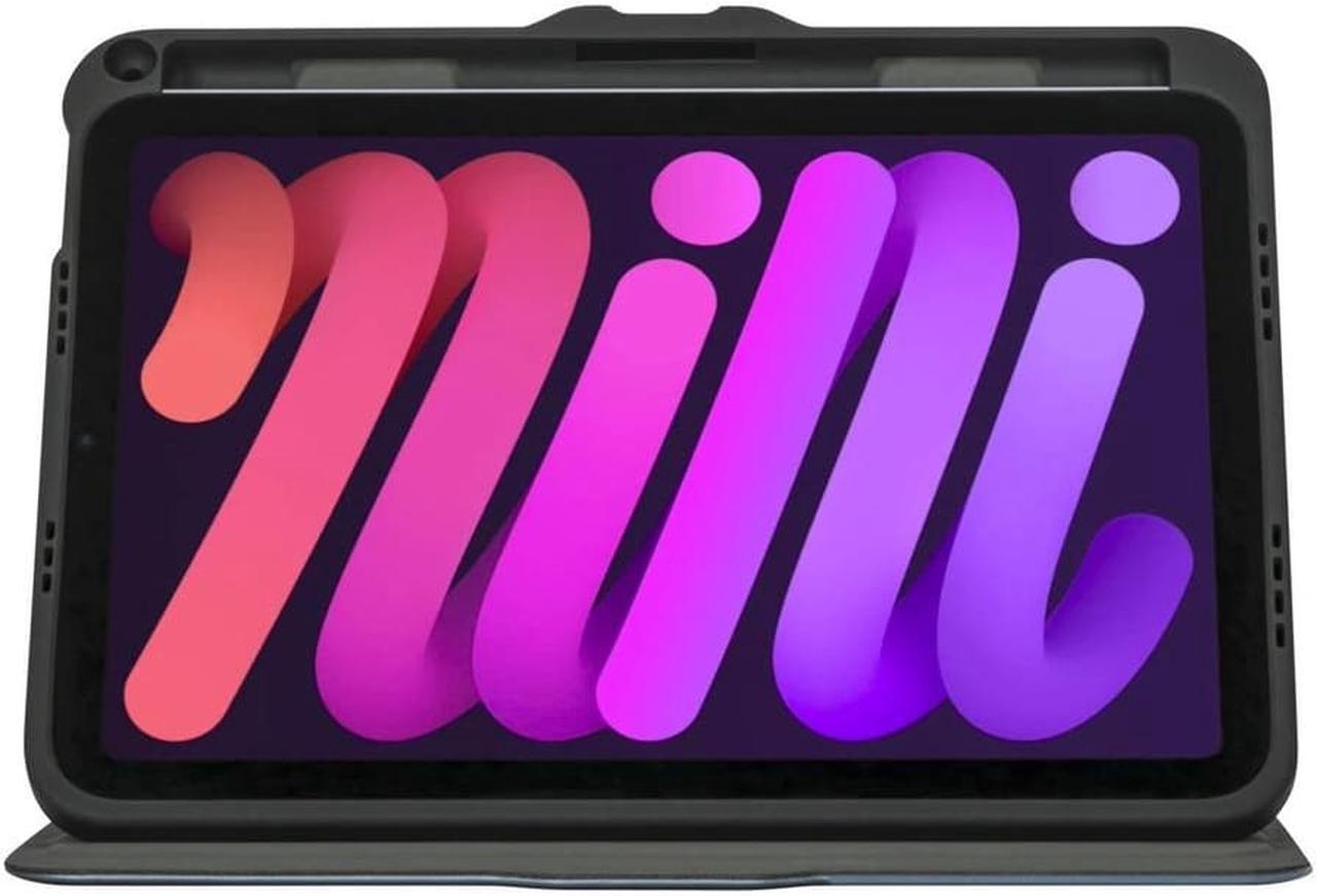Alt view image 3 of 9 - Targus VersaVu THZ91402GL Carry Case for Select 8.3" Apple iPad Mini Tablet Blue