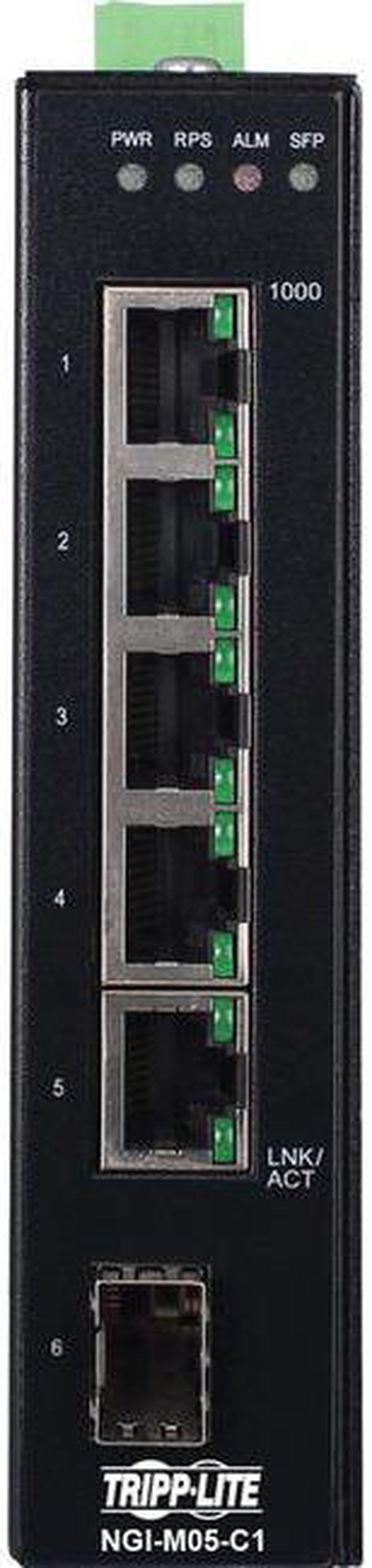Alt view image 3 of 18 - Tripp Lite NGI-M05-C1 Ethernet Switch