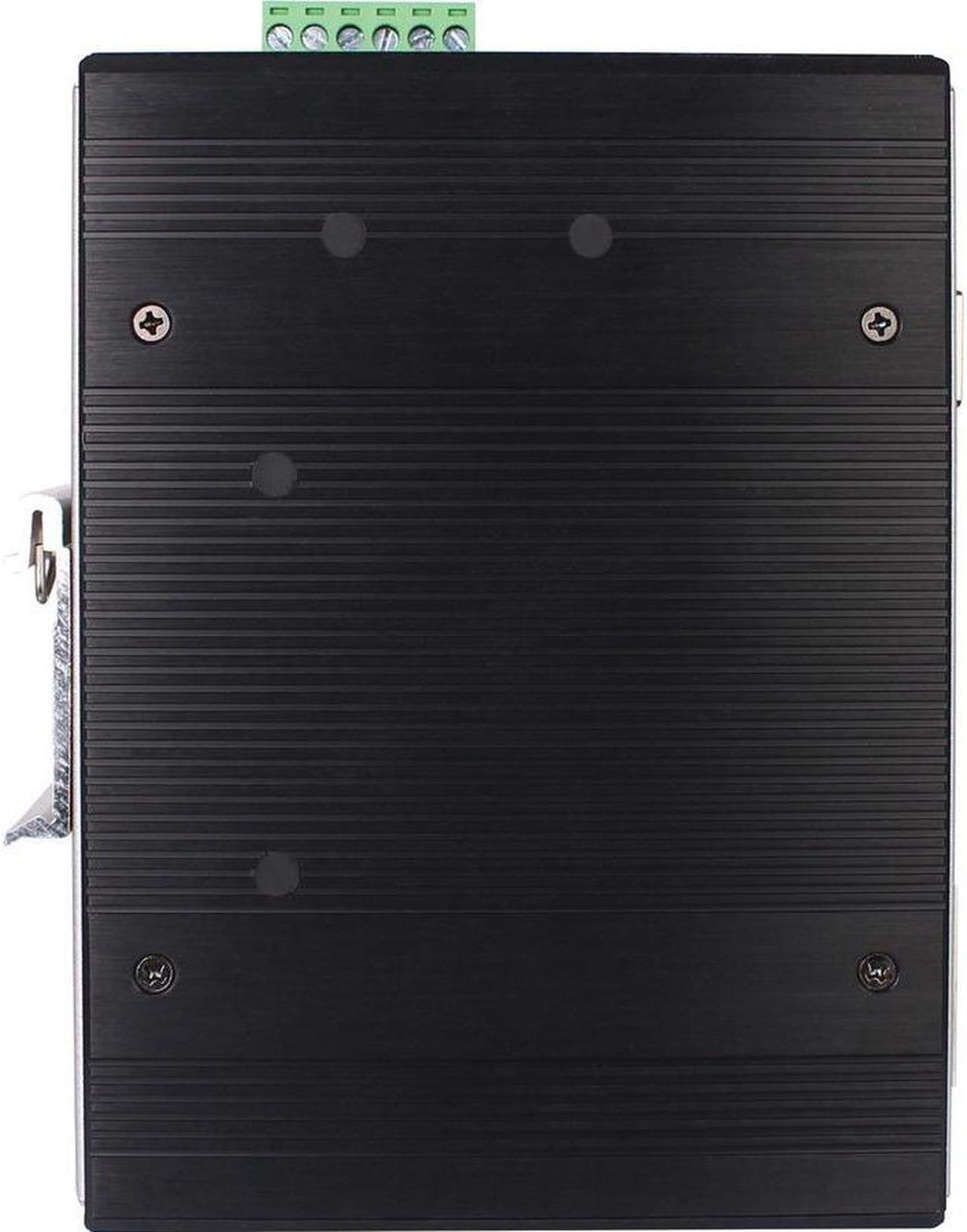 Alt view image 5 of 20 - Tripp Lite NGI-M08C4POE8-2 Managed 8-Port Managed Industrial Gigabit Ethernet Switch - Layer 2, 1 Gbps, PoE+ 30W, 4 GbE SFP Ports