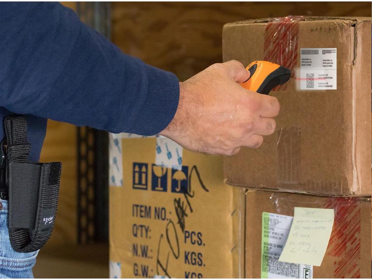 Alt view image 7 of 11 - Socket Mobile DuraScan D740 Handheld Barcode Scanner CX37402392