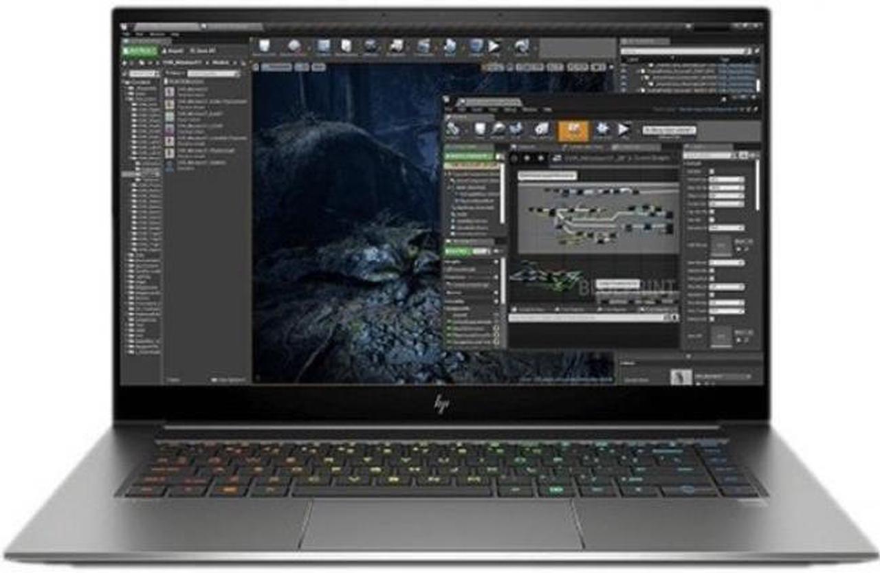 Alt view image 6 of 10 - HP ZBook Studio G8 15.6" Mobile Workstation - 4K UHD - 3840 x 2160 - Intel Core i7 11th Gen i7-11850H Octa-core (8 Core) 2.50 GHz - 32 GB RAM - 1 TB SSD - Intel WM590 Chip - Windows 10 Pro - NVID