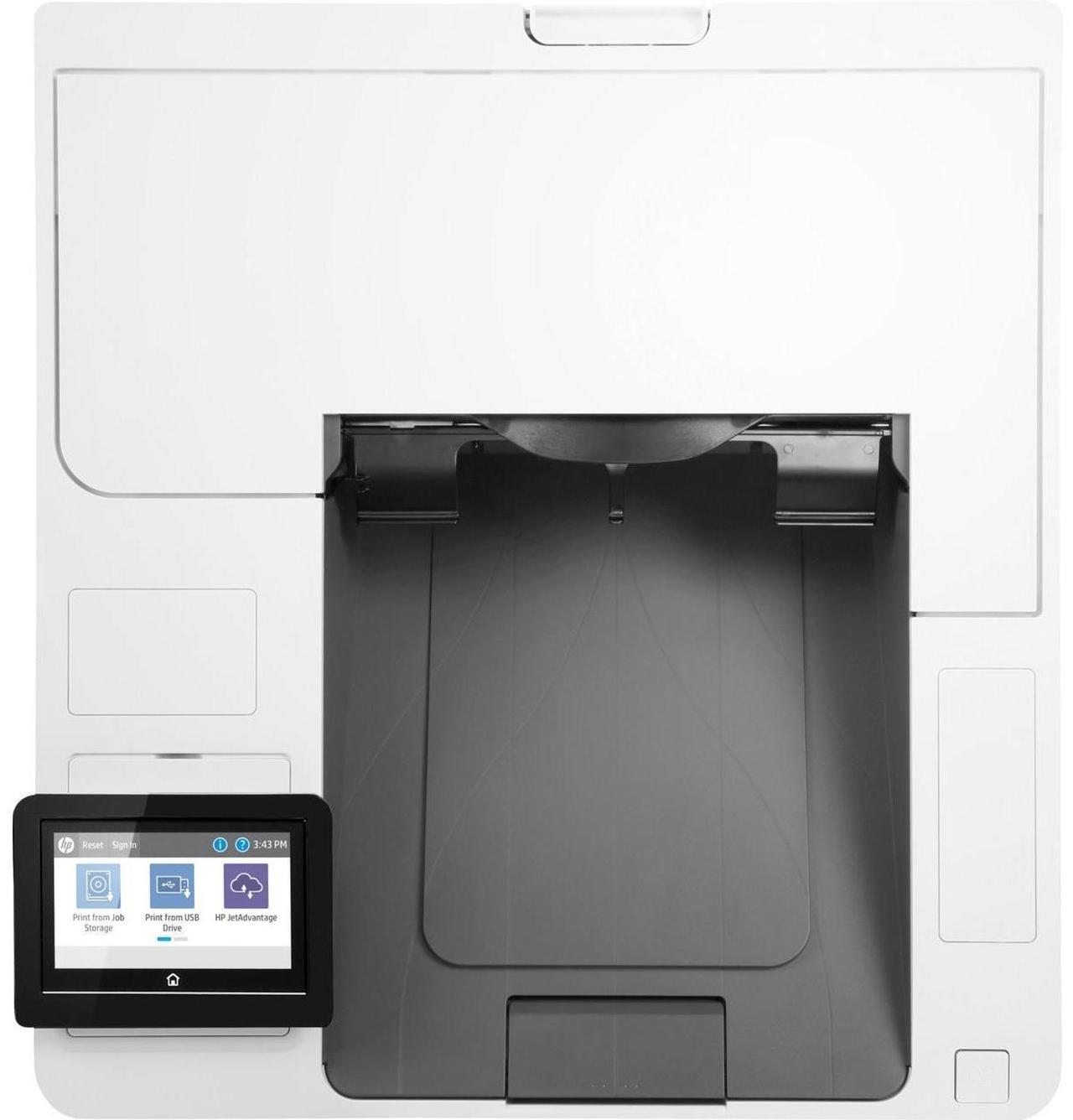 Alt view image 8 of 17 - HP LaserJet Enterprise M612dn Laser Printer, Black And White Mobile Print Up to