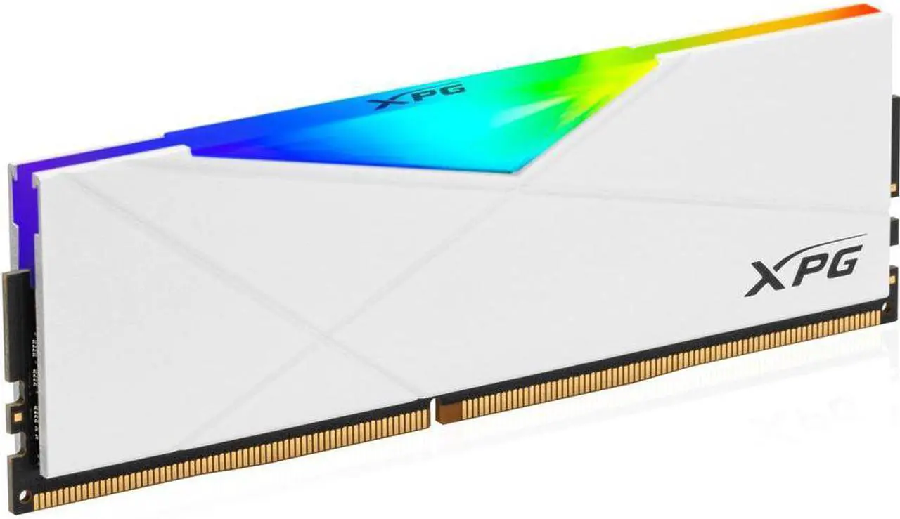 Alt view image 9 of 17 - XPG SPECTRIX D50 RGB Desktop Memory: 16GB (2x8GB) DDR4 3200MHz CL16 White
