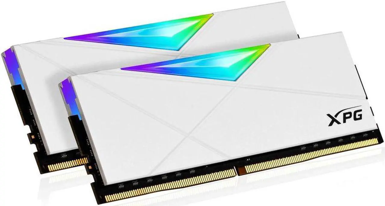 Alt view image 6 of 17 - XPG SPECTRIX D50 RGB Desktop Memory: 16GB (2x8GB) DDR4 3200MHz CL16 White