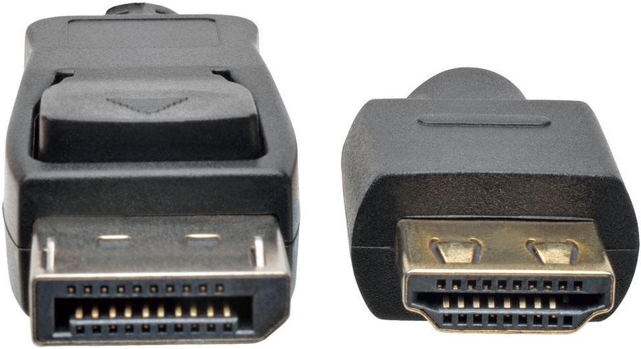 Alt view image 13 of 16 - Tripp Lite DisplayPort to HDMI Adapter Cable Active DP 1.2a to HDMI 4K 12 ft. (P582-012-HD-V2A)