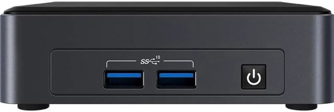 Alt view image 4 of 13 - Intel NUC 11 Pro BNUC11TNKV50Z00 Mini / Booksize Barebone System, No Power Cord