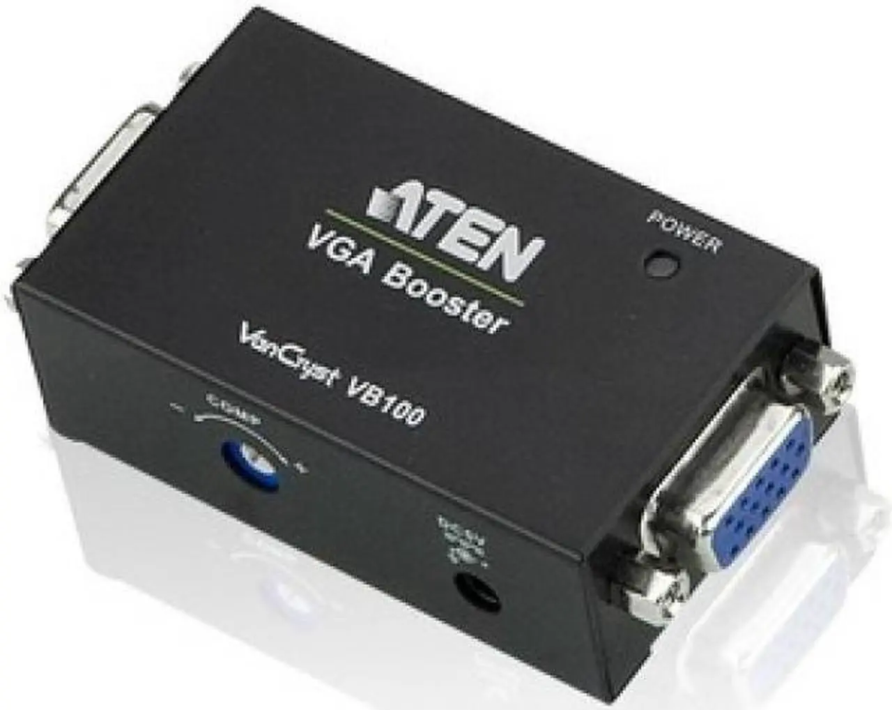 Alt view image 4 of 9 - Aten VB100 The Vga Booster Amplifies The Vga Signal From A Source Device