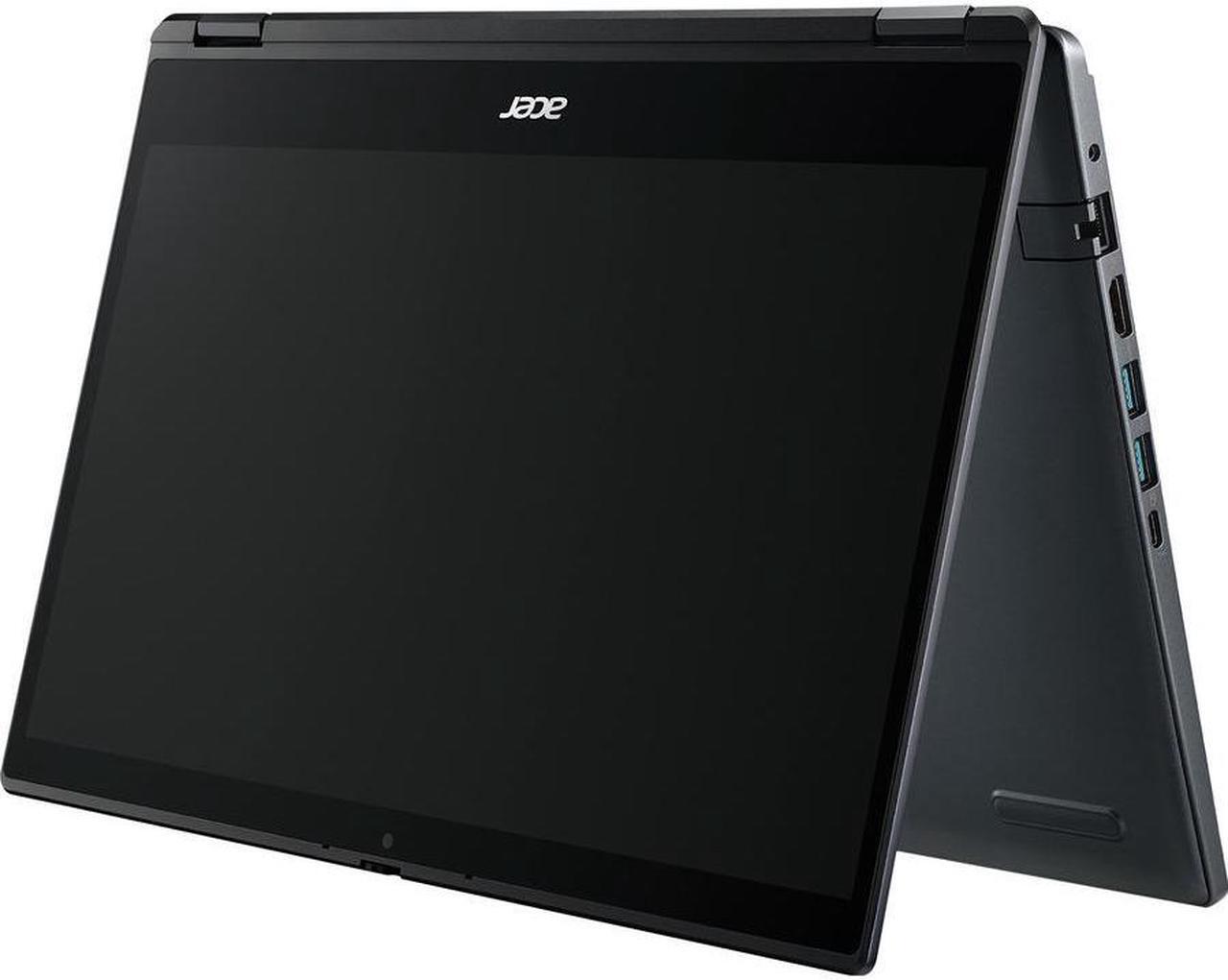 Alt view image 5 of 19 - Acer P414RN-51 TMP414RN-51-76AV 14" Touchscreen 2 in 1 Notebook - Full HD - 1920 x 1080 - Intel Core i7 i7-1165G7 Quad-core (4 Core) 2.80 GHz - 16 GB RAM - 512 GB SSD - Slate Blue - Windows 10 Pr