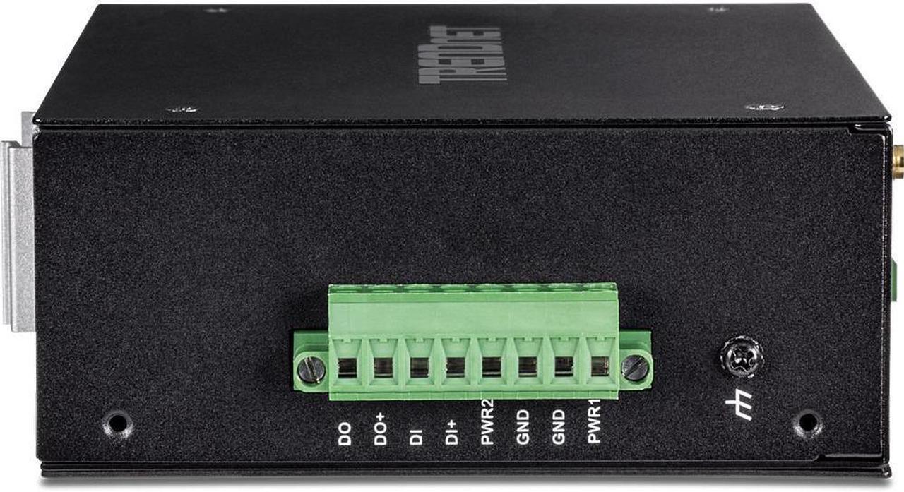 Alt view image 12 of 20 - TRENDnet TI-WP100, Industrial AC1200 Wireless Gigabit PoE+ Router