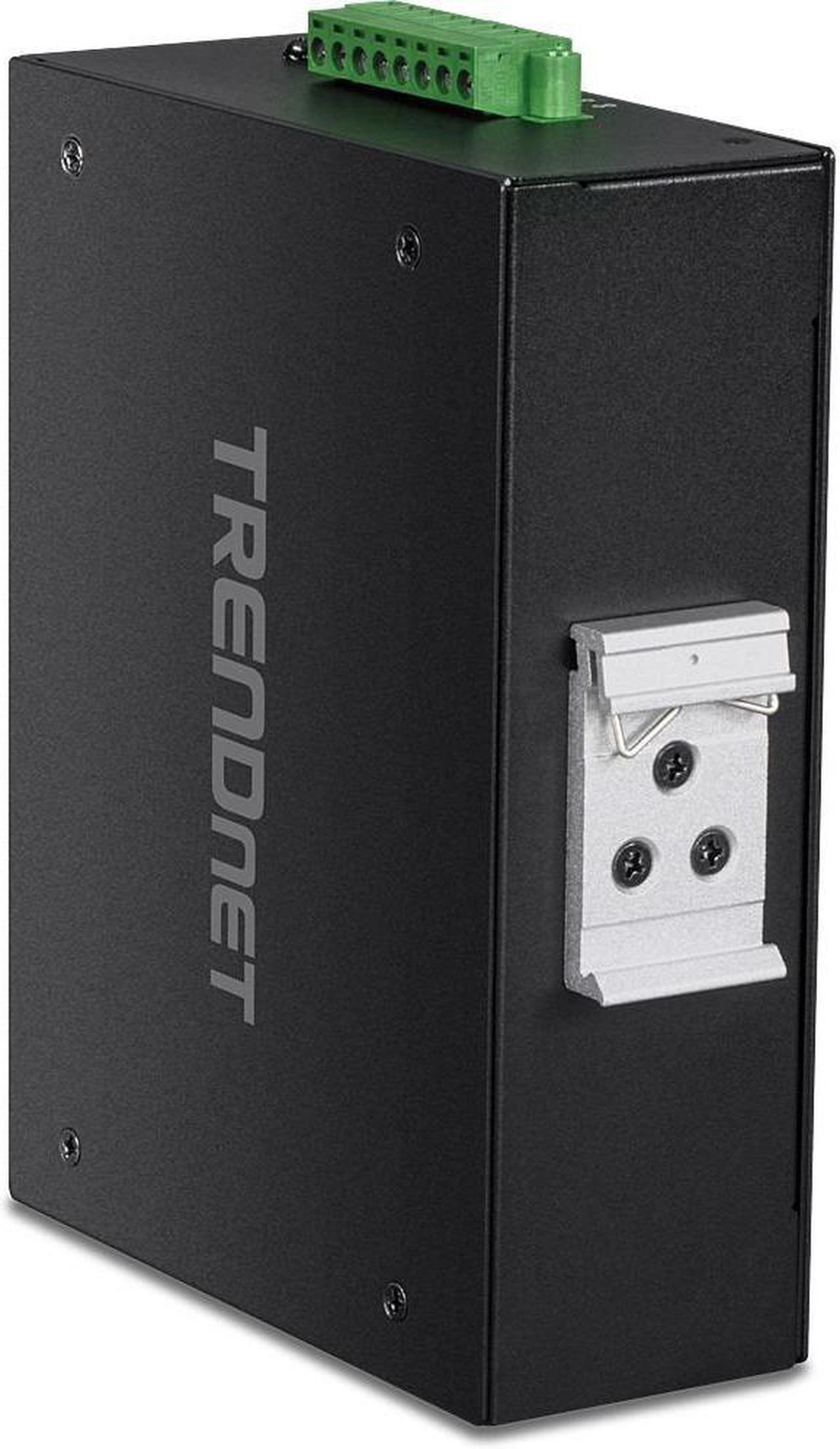 Alt view image 10 of 20 - TRENDnet TI-WP100, Industrial AC1200 Wireless Gigabit PoE+ Router