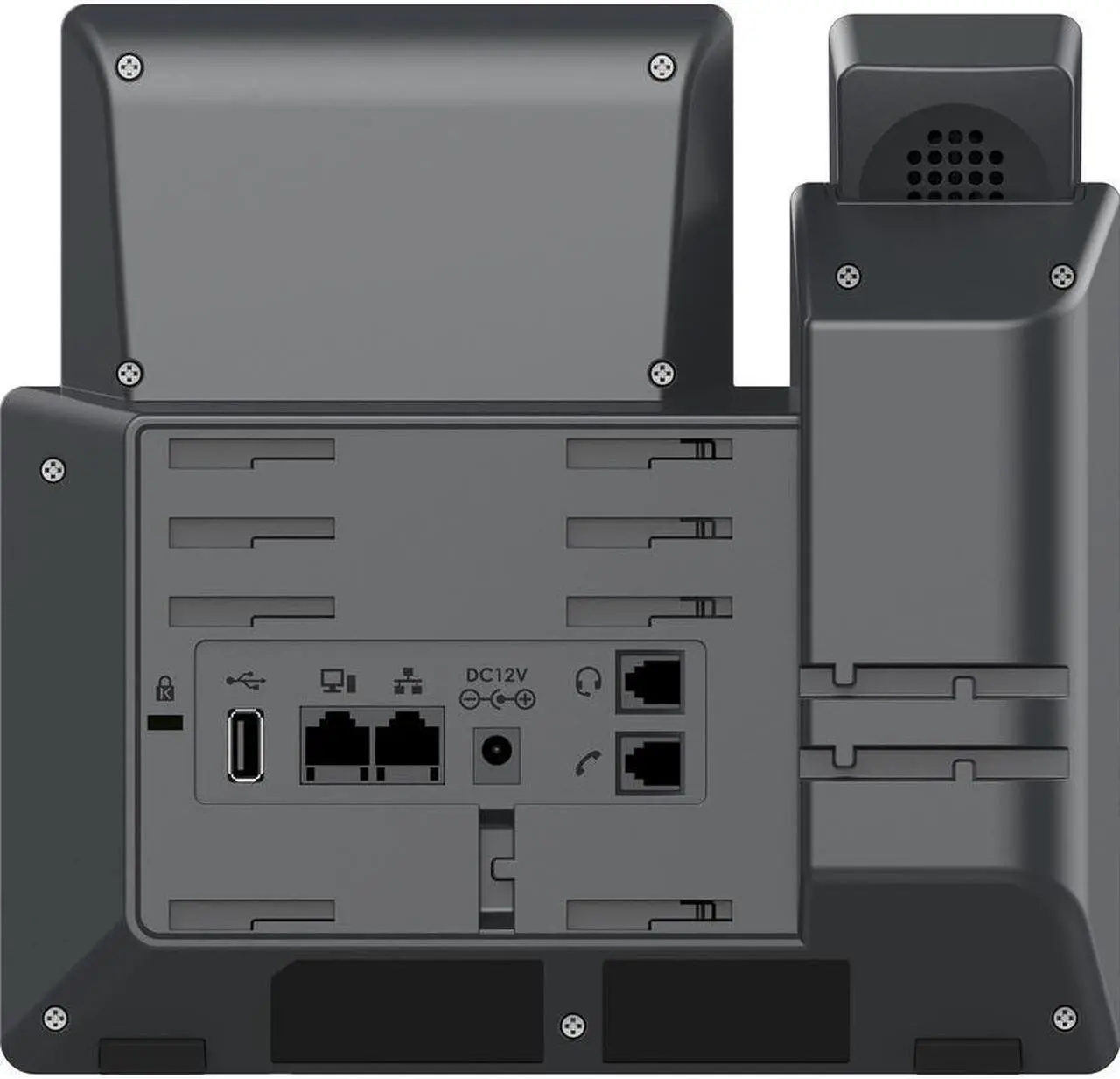 Alt view image 4 of 6 - ooma office 2624w wi-fi business ip desk phone. works with ooma office cloud-based voip phone service with virtual receptionist, desktop app, video conferencing and call recording.
