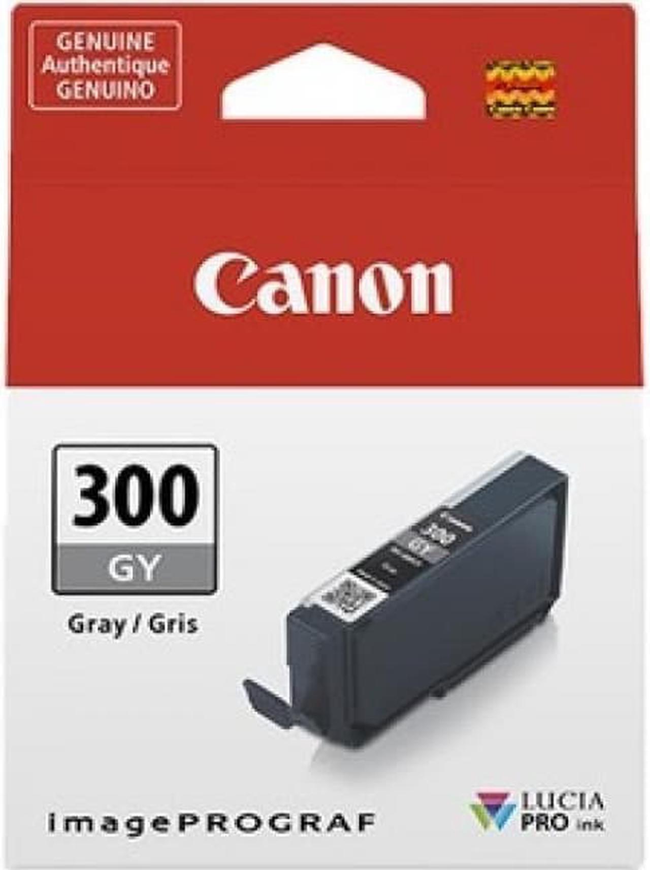 Alt view image 11 of 12 - Canon LUCIA PRO PFI-300 Original Ink Cartridge Gray 1 Pack 4200C002