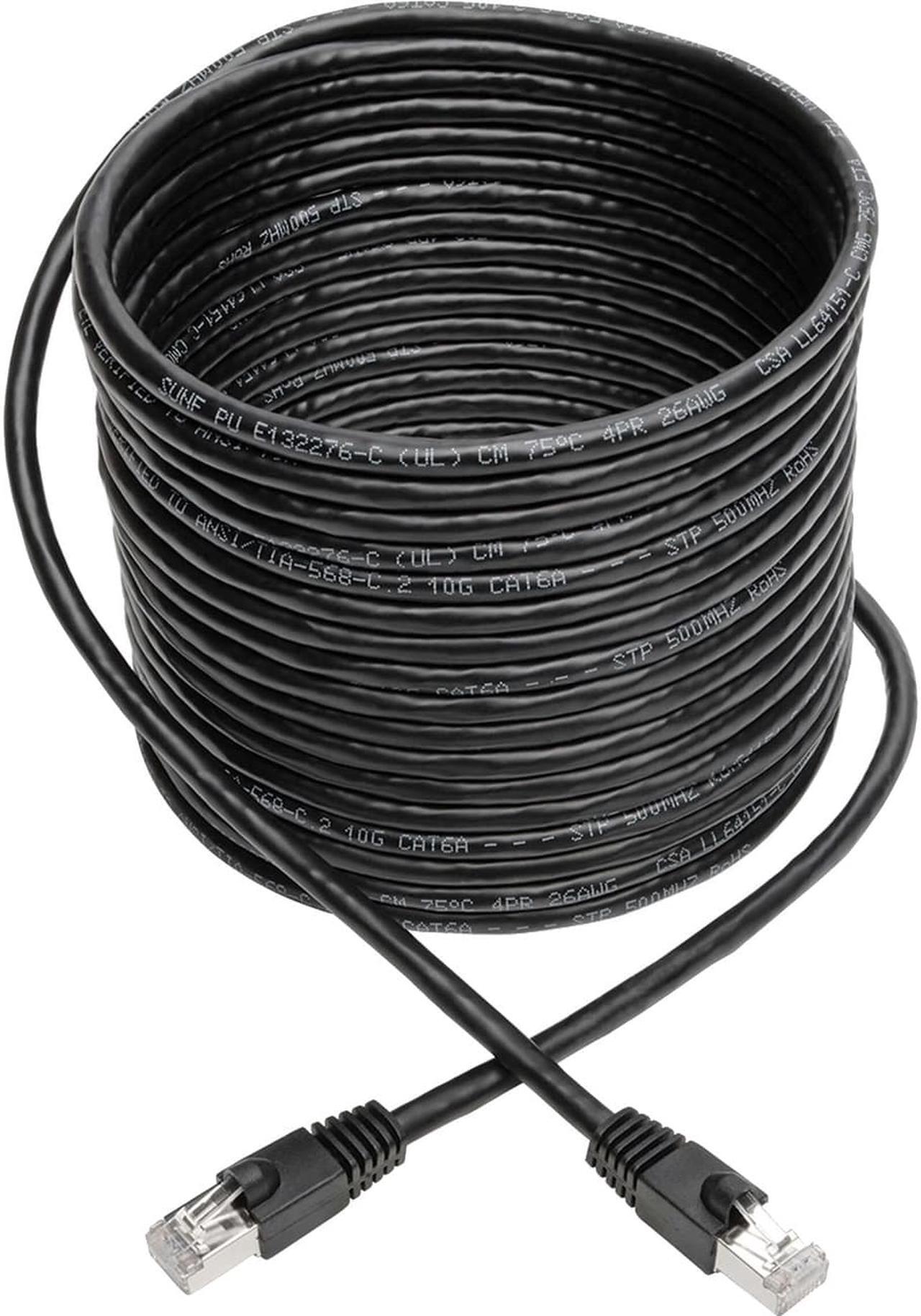 Alt view image 9 of 11 - Tripp Lite N262-035-BK Cat.6a STP Patch Network Cable