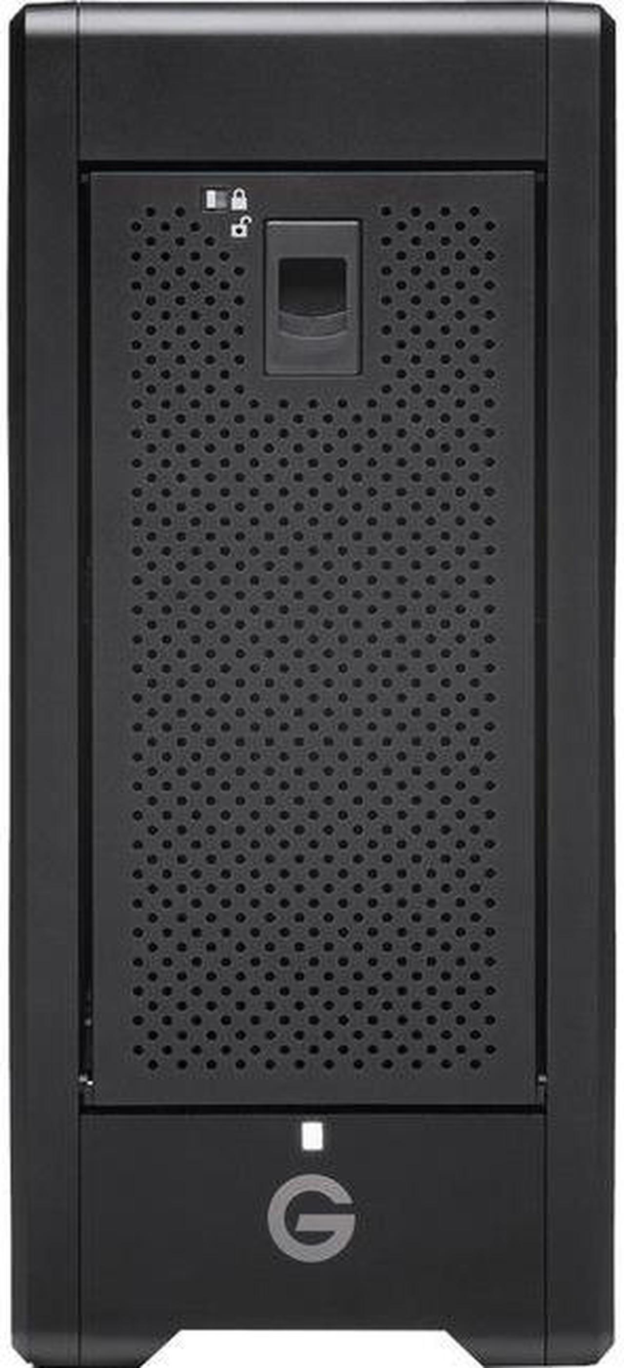 SanDisk Professional 48TB G-RAID Shuttle 8 - Transportable Enterprise-Class 8-Bay External Hard Drive, Thunderbolt 3 and USB-C, Hardware RAID, Up to 1900MB/s Read - SDPH48H-048T-NBAAB