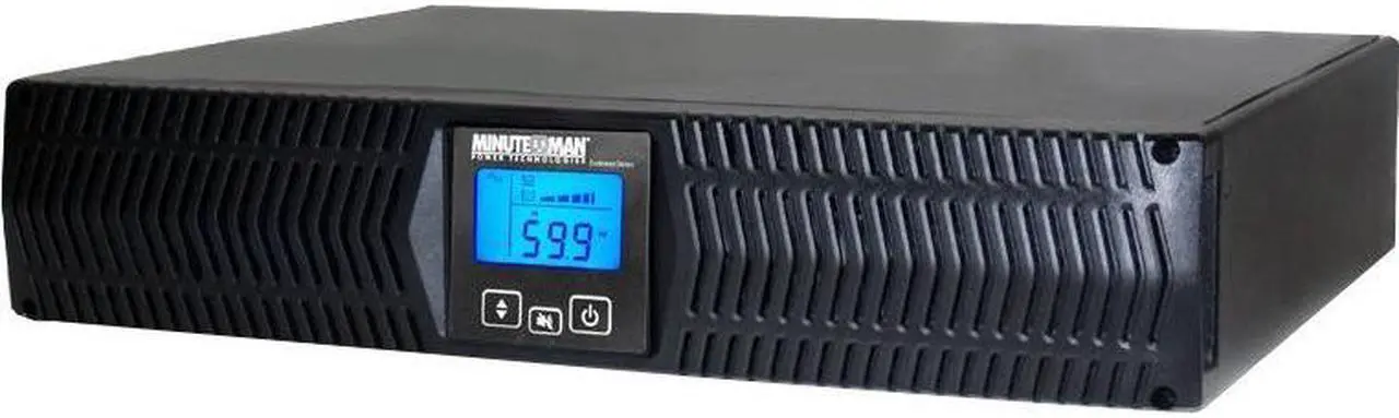 Alt view image 5 of 6 - Minuteman Endeavor ED2000RTXL2U 2000VA Tower/Rack/Wall Mountable UPS - 2U Tower/Rack/Wall Mountable -4 Minute Stand-by-120 V AC Input - 120 V AC Output-1 x NEMA L5-20R, 8 x NEMA 5-15/20R Receptacle(s)